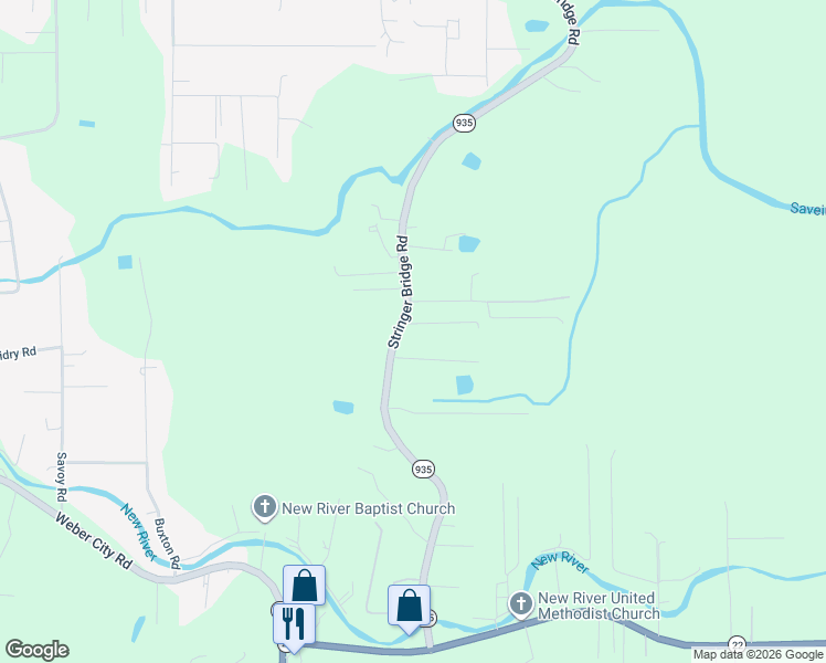 map of restaurants, bars, coffee shops, grocery stores, and more near 11120 Stringer Bridge Road in Saint Amant