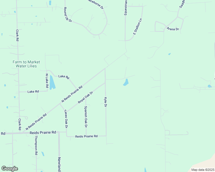 map of restaurants, bars, coffee shops, grocery stores, and more near 31508 Kyle Drive in Waller