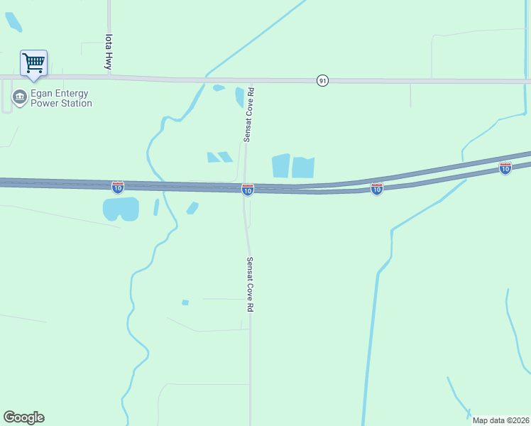 map of restaurants, bars, coffee shops, grocery stores, and more near 120 Clover Road in Egan