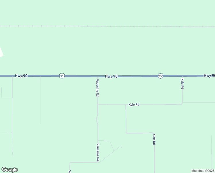 map of restaurants, bars, coffee shops, grocery stores, and more near 13045 Gott Road in Welsh