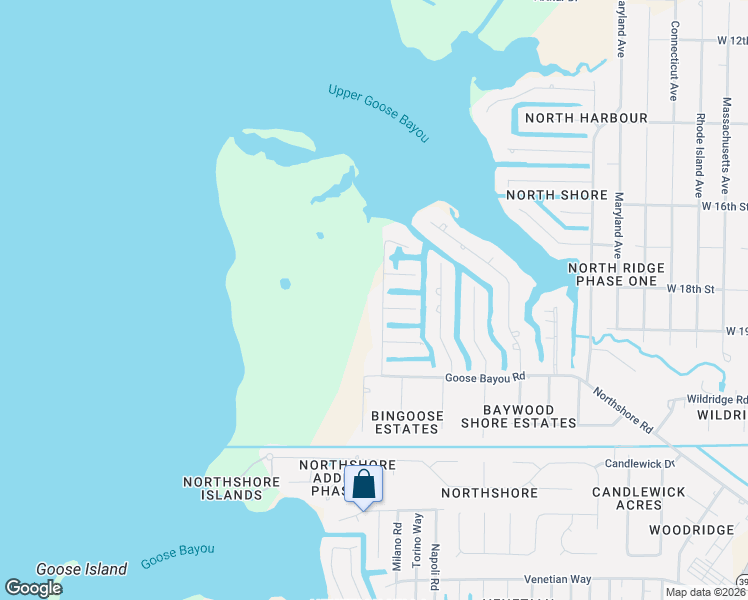 map of restaurants, bars, coffee shops, grocery stores, and more near 4529 Pinetree Road in Lynn Haven