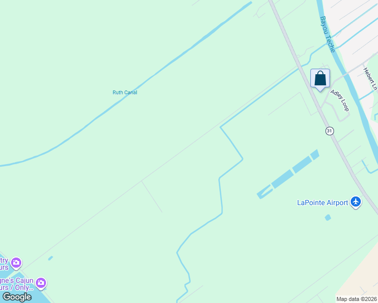 map of restaurants, bars, coffee shops, grocery stores, and more near 1151 Lake Martin Road in Breaux Bridge