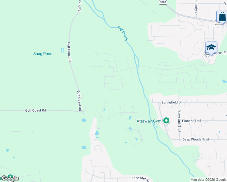 map of restaurants, bars, coffee shops, grocery stores, and more near 16261 Southern Pines Drive in Conroe