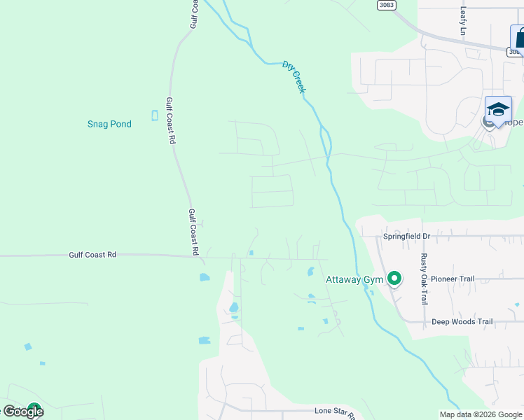 map of restaurants, bars, coffee shops, grocery stores, and more near 16093 Southern Pines Drive in Conroe