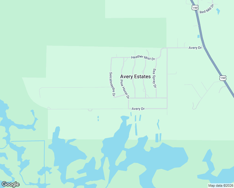 map of restaurants, bars, coffee shops, grocery stores, and more near 213 Pine Hazel Drive in Slidell