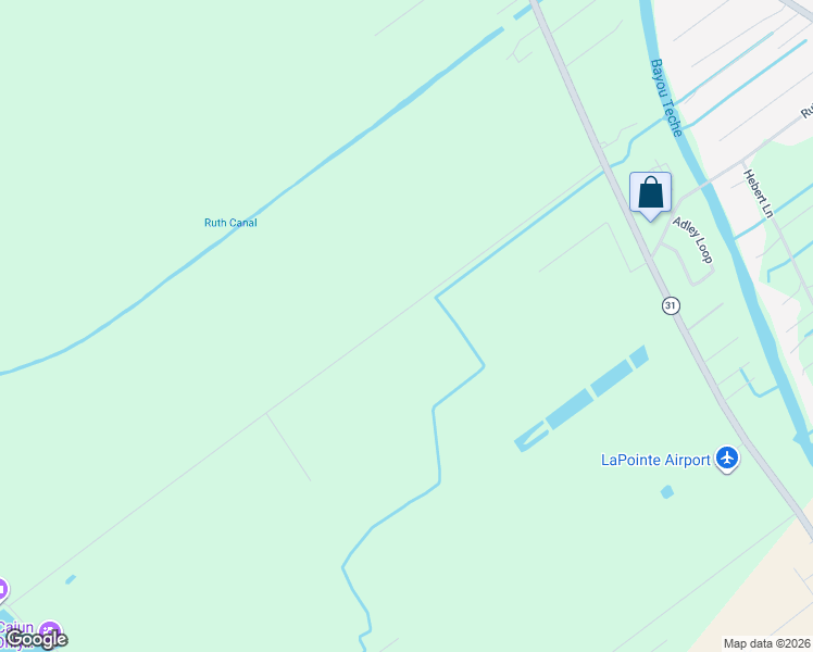 map of restaurants, bars, coffee shops, grocery stores, and more near 1129 Lake Martin Road in Breaux Bridge