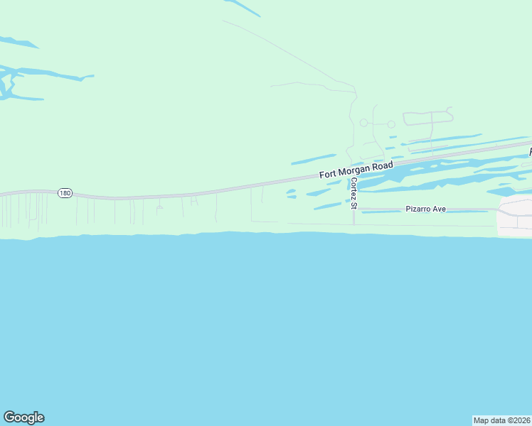 map of restaurants, bars, coffee shops, grocery stores, and more near 5163 Beach Blvd in Gulf Shores