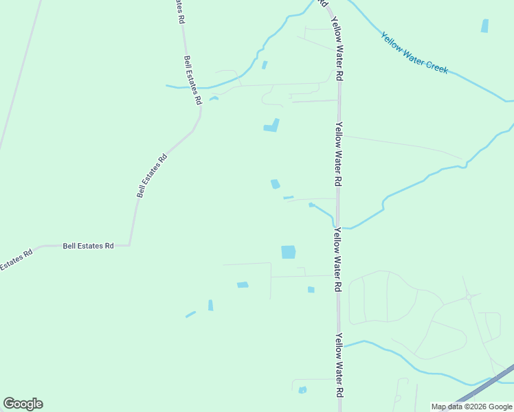map of restaurants, bars, coffee shops, grocery stores, and more near 4600 Yellow Water Road in Baldwin
