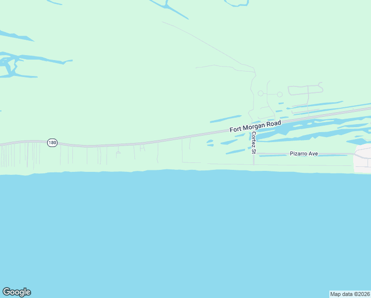map of restaurants, bars, coffee shops, grocery stores, and more near 5163 Beach Boulevard in Gulf Shores