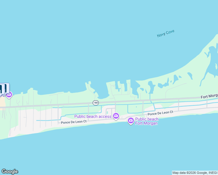 map of restaurants, bars, coffee shops, grocery stores, and more near 2487 Choctaw Rd in Gulf Shores