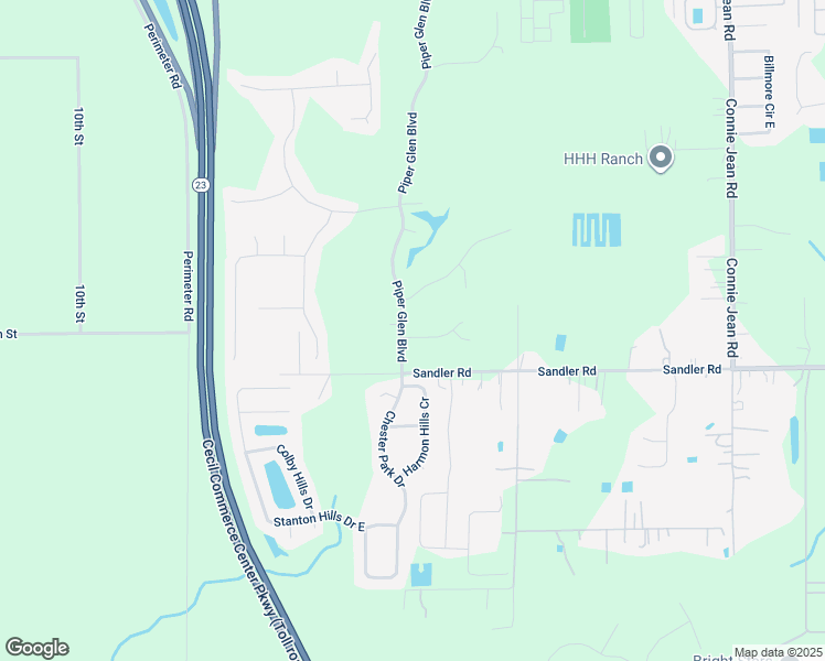 map of restaurants, bars, coffee shops, grocery stores, and more near 10567 Otter Creek Drive in Jacksonville