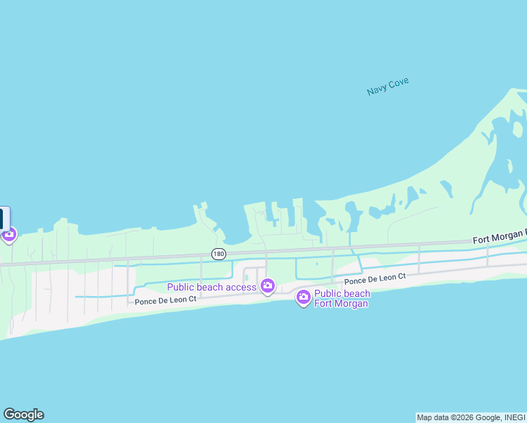 map of restaurants, bars, coffee shops, grocery stores, and more near 2487 Choctaw Road in Gulf Shores