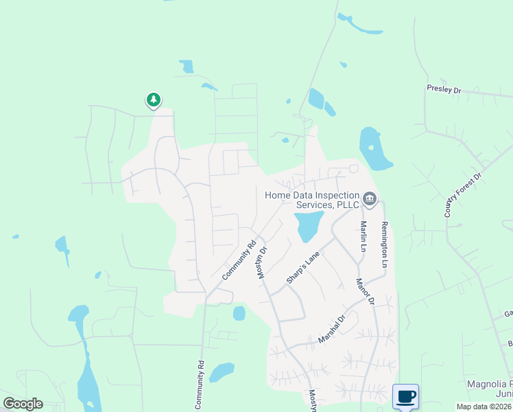 map of restaurants, bars, coffee shops, grocery stores, and more near 12625 Ranger Court in Magnolia