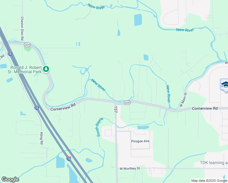 map of restaurants, bars, coffee shops, grocery stores, and more near 38536 Cornerview Road in Gonzales