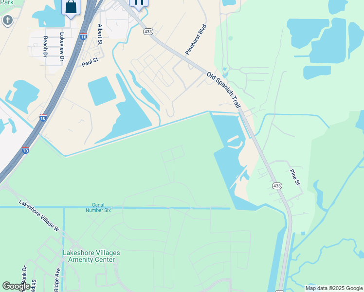 map of restaurants, bars, coffee shops, grocery stores, and more near 210 Long Street in Slidell
