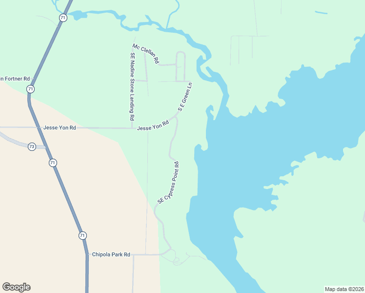 map of restaurants, bars, coffee shops, grocery stores, and more near 2533 Southeast Cypress Point Road in Kinard