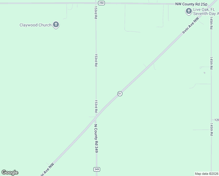 map of restaurants, bars, coffee shops, grocery stores, and more near 11682 153rd Rd in Live Oak