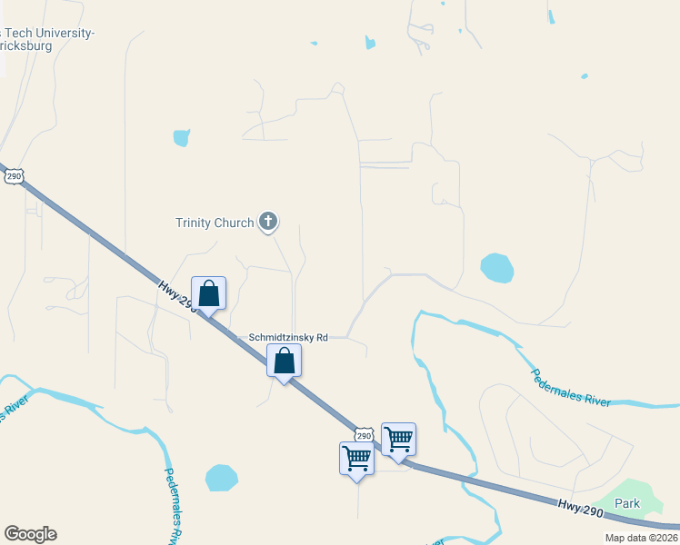 map of restaurants, bars, coffee shops, grocery stores, and more near 387 Schmidtzinsky Road in Fredericksburg