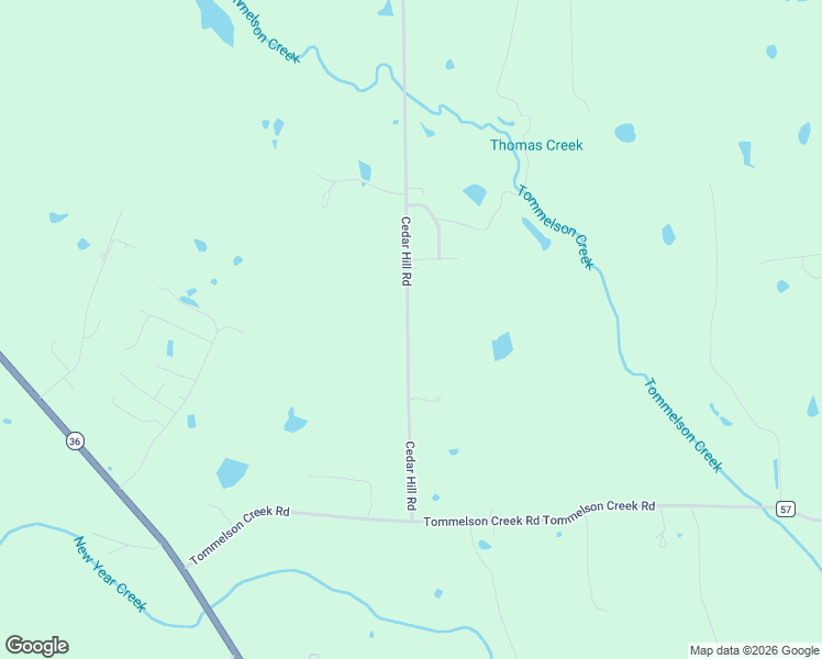 map of restaurants, bars, coffee shops, grocery stores, and more near 4750 Cedar Hill Road in Brenham