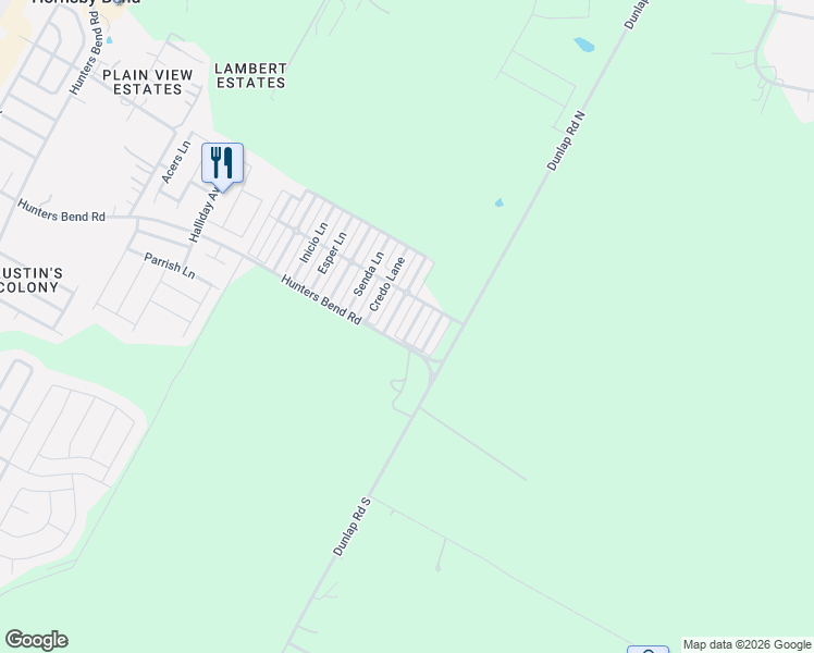 map of restaurants, bars, coffee shops, grocery stores, and more near 4501 Secure Lane in Austin