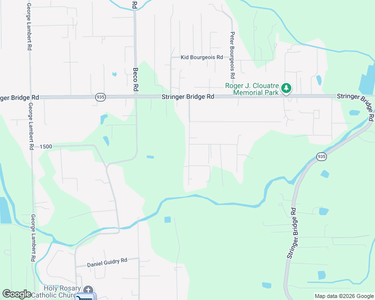 map of restaurants, bars, coffee shops, grocery stores, and more near 11403 1496 in Saint Amant