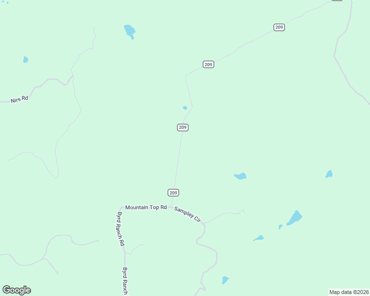 map of restaurants, bars, coffee shops, grocery stores, and more near Mountain Top Road in Johnson City