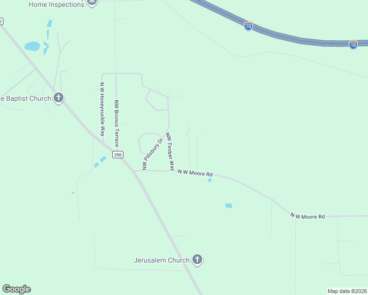 map of restaurants, bars, coffee shops, grocery stores, and more near 242 North West Jan Court in Lake City