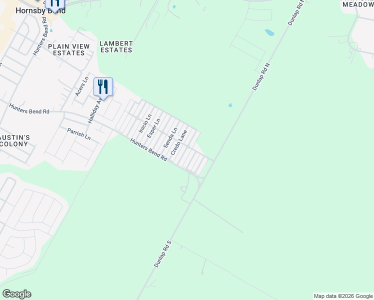 map of restaurants, bars, coffee shops, grocery stores, and more near 4531 Best Way in Austin