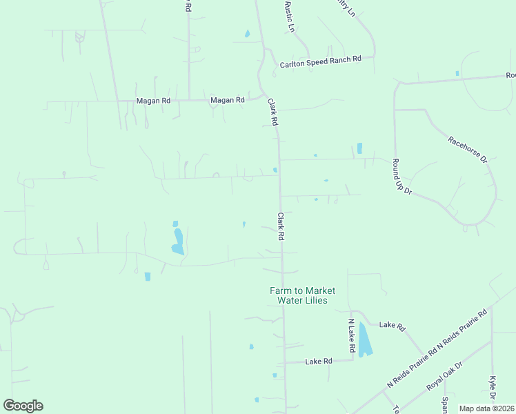 map of restaurants, bars, coffee shops, grocery stores, and more near 26685 Clark Road in Waller