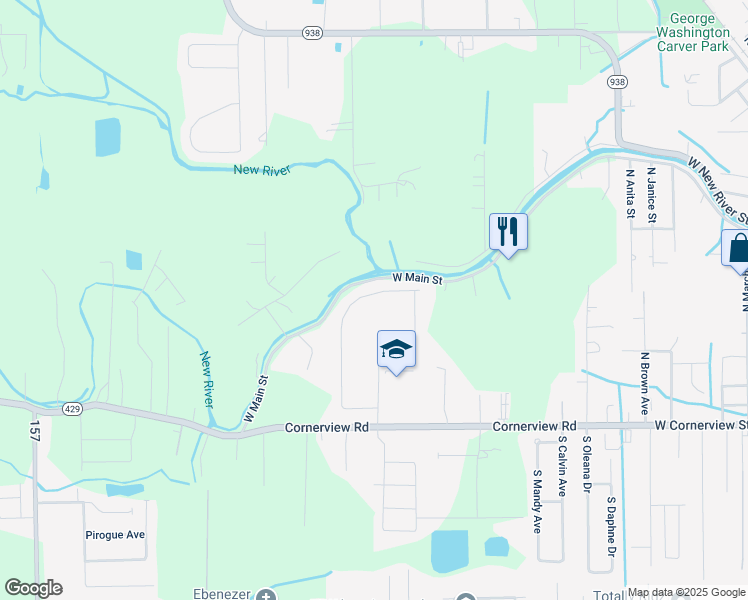 map of restaurants, bars, coffee shops, grocery stores, and more near 39475 Legacy Lake Drive in Gonzales