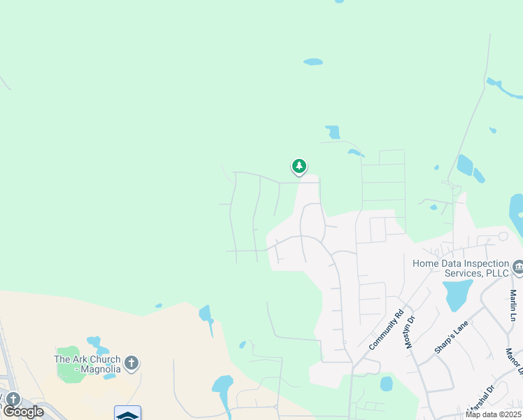 map of restaurants, bars, coffee shops, grocery stores, and more near in Magnolia
