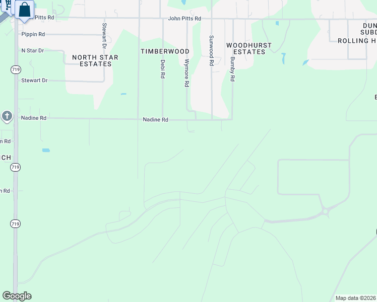 map of restaurants, bars, coffee shops, grocery stores, and more near 5103 Wymore Road in Panama City