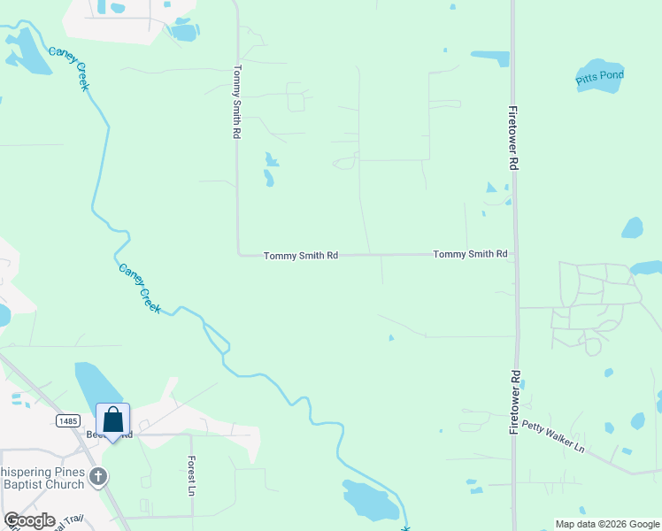 map of restaurants, bars, coffee shops, grocery stores, and more near 15056 Tommy Smith Road in Conroe