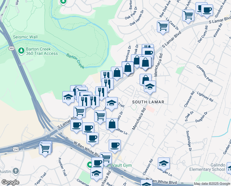 3607 South Lamar Boulevard, Austin TX Walk Score