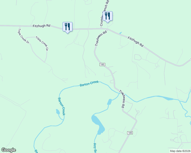map of restaurants, bars, coffee shops, grocery stores, and more near 12241 Fitzhugh Place in Dripping Springs