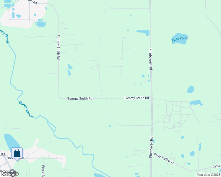map of restaurants, bars, coffee shops, grocery stores, and more near 15003 Tommy Smith Road in Conroe