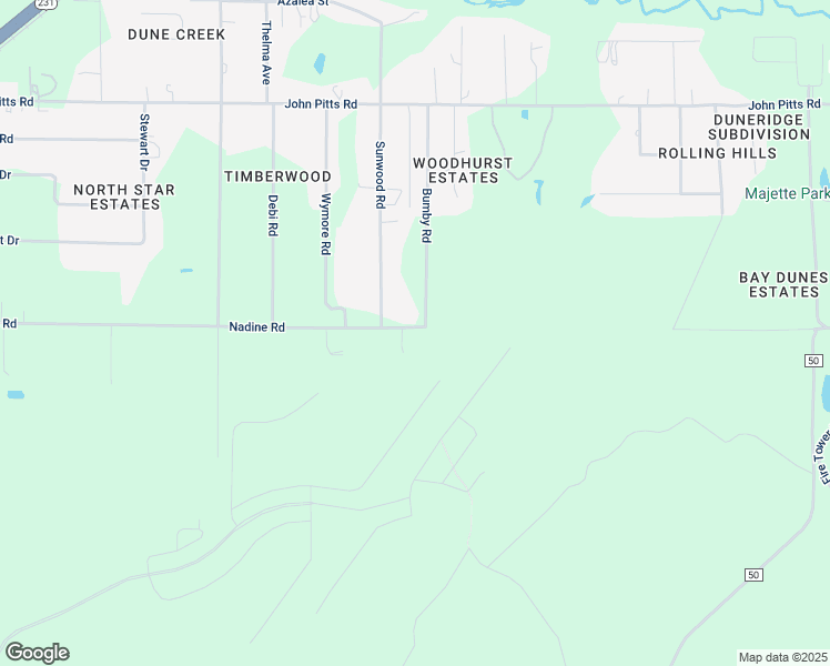 map of restaurants, bars, coffee shops, grocery stores, and more near 6730 Nadine Road in Panama City