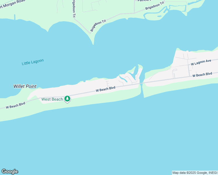 map of restaurants, bars, coffee shops, grocery stores, and more near 1796 West Beach Boulevard in Gulf Shores