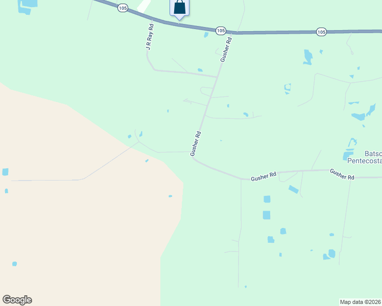 map of restaurants, bars, coffee shops, grocery stores, and more near 18802 Gusher Road in Hull