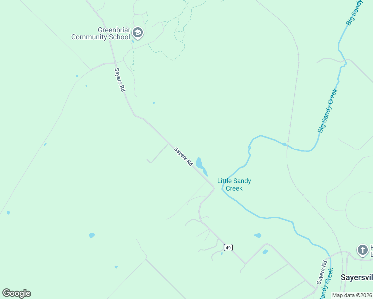 map of restaurants, bars, coffee shops, grocery stores, and more near 1609 Sayers Road in Elgin