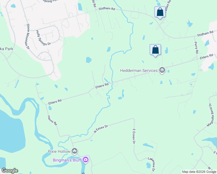 map of restaurants, bars, coffee shops, grocery stores, and more near 10382 Ehlers Road in Conroe
