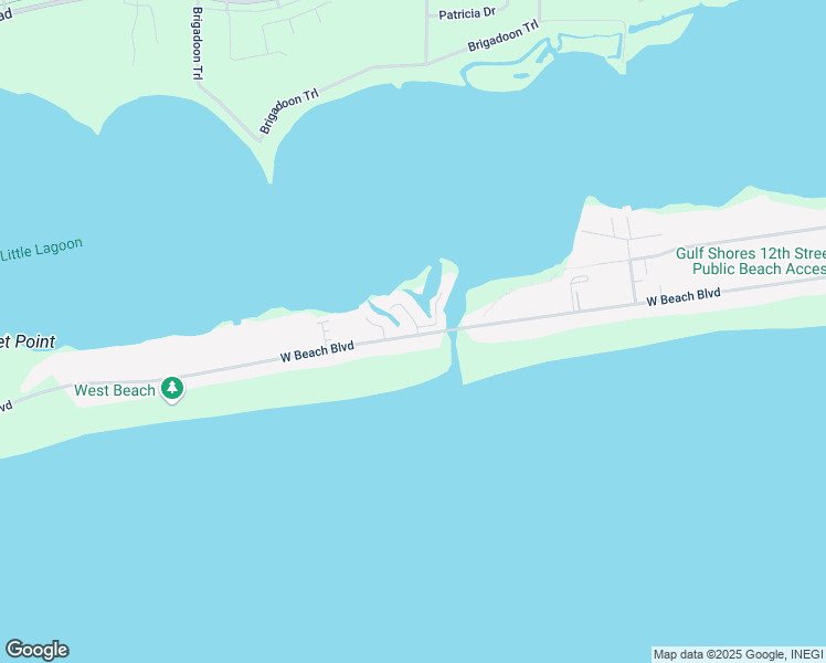 map of restaurants, bars, coffee shops, grocery stores, and more near 101 Sand Dune Drive in Gulf Shores