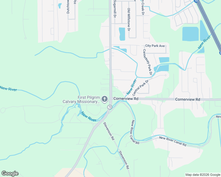 map of restaurants, bars, coffee shops, grocery stores, and more near 12051 Louisiana 73 in Geismar
