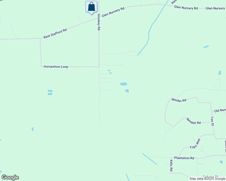 map of restaurants, bars, coffee shops, grocery stores, and more near 8958 Woods Lane in Glen Saint Mary