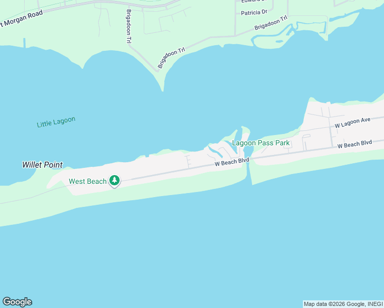 map of restaurants, bars, coffee shops, grocery stores, and more near 1796 West Beach Boulevard in Gulf Shores