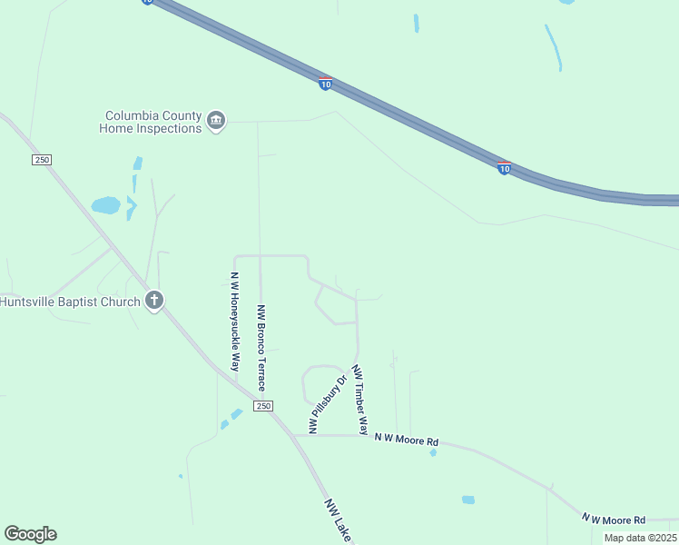 map of restaurants, bars, coffee shops, grocery stores, and more near 555 North West Pillsbury Drive in Lake City
