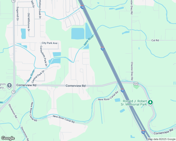 map of restaurants, bars, coffee shops, grocery stores, and more near 12086 Cypress Ridge Drive in Geismar