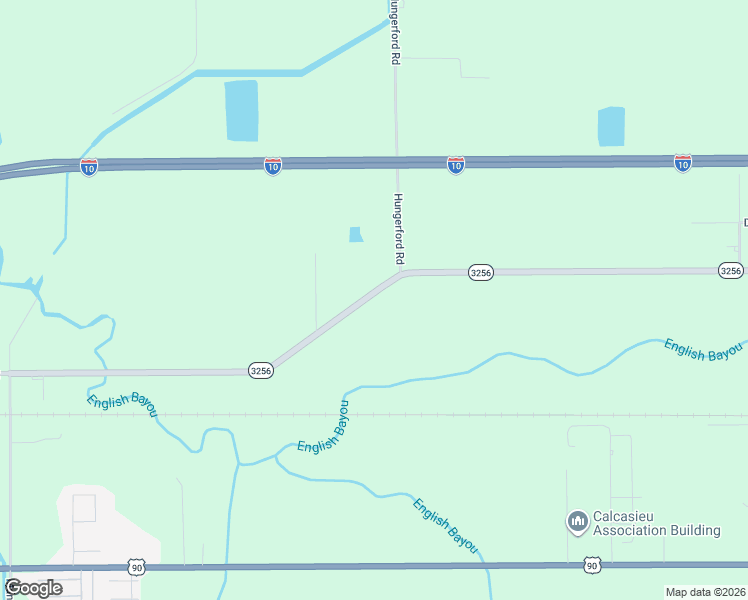 map of restaurants, bars, coffee shops, grocery stores, and more near 6850 Louisiana 3256 in Lake Charles