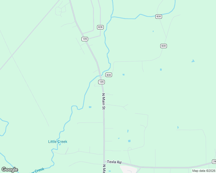map of restaurants, bars, coffee shops, grocery stores, and more near 6580 Farm to Market 105 in Vidor