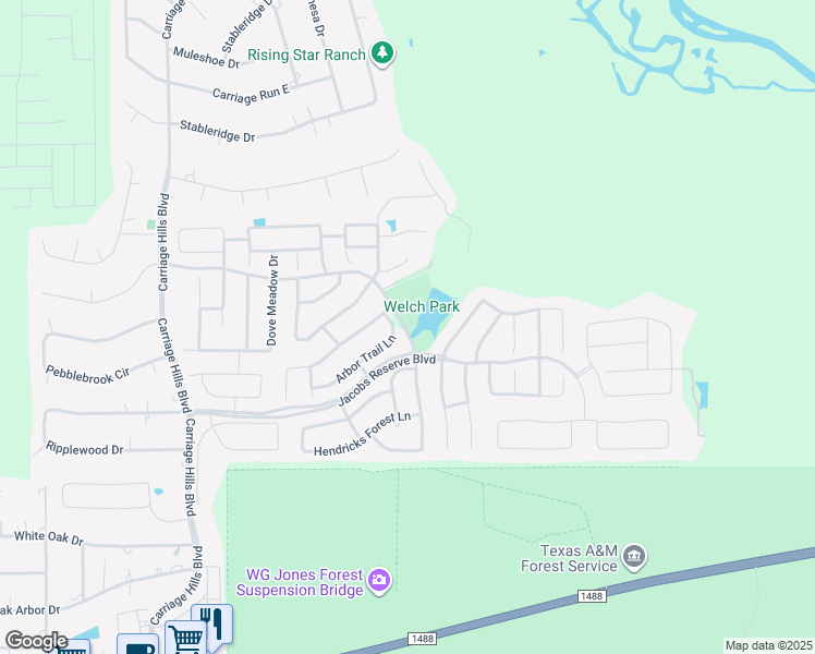 Jacobs Reserve Boulevard, Conroe TX Walk Score